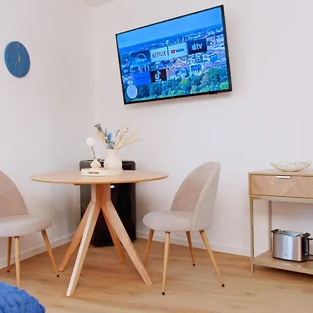 아파트 Westersuites - Breeze - 1br Zentral Wlan 2 Betten Kueche 브레멘